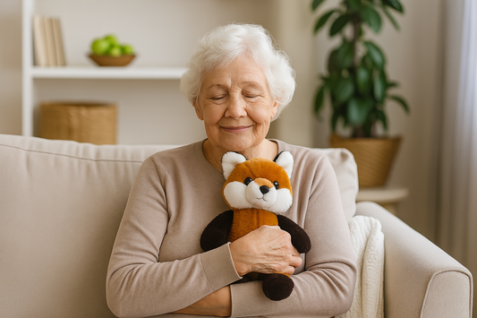 El Poder Terapéutico de los Peluches Abrazables en Personas Mayores